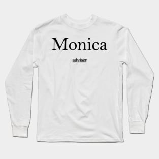 Monica Name meaning Long Sleeve T-Shirt